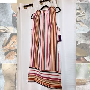 Multi color loose fitting dress